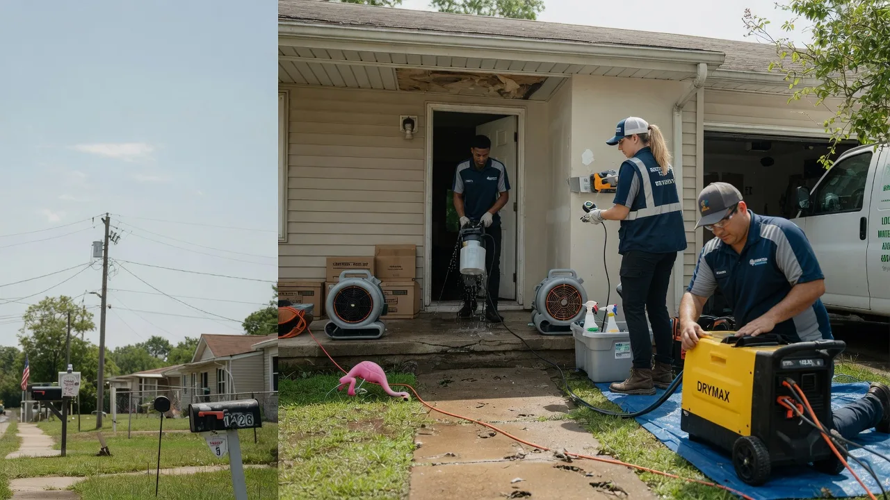 Storm Damage Water Removal in North Middletown, KY near me
